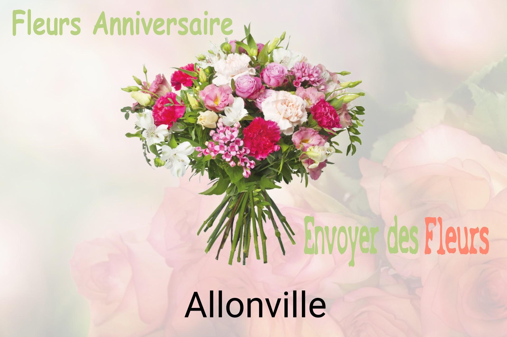 Bouquet de fleurs d’anniversaire livré à Allonville